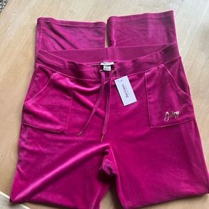 Juicy Couture Hot Pink Pants size XL